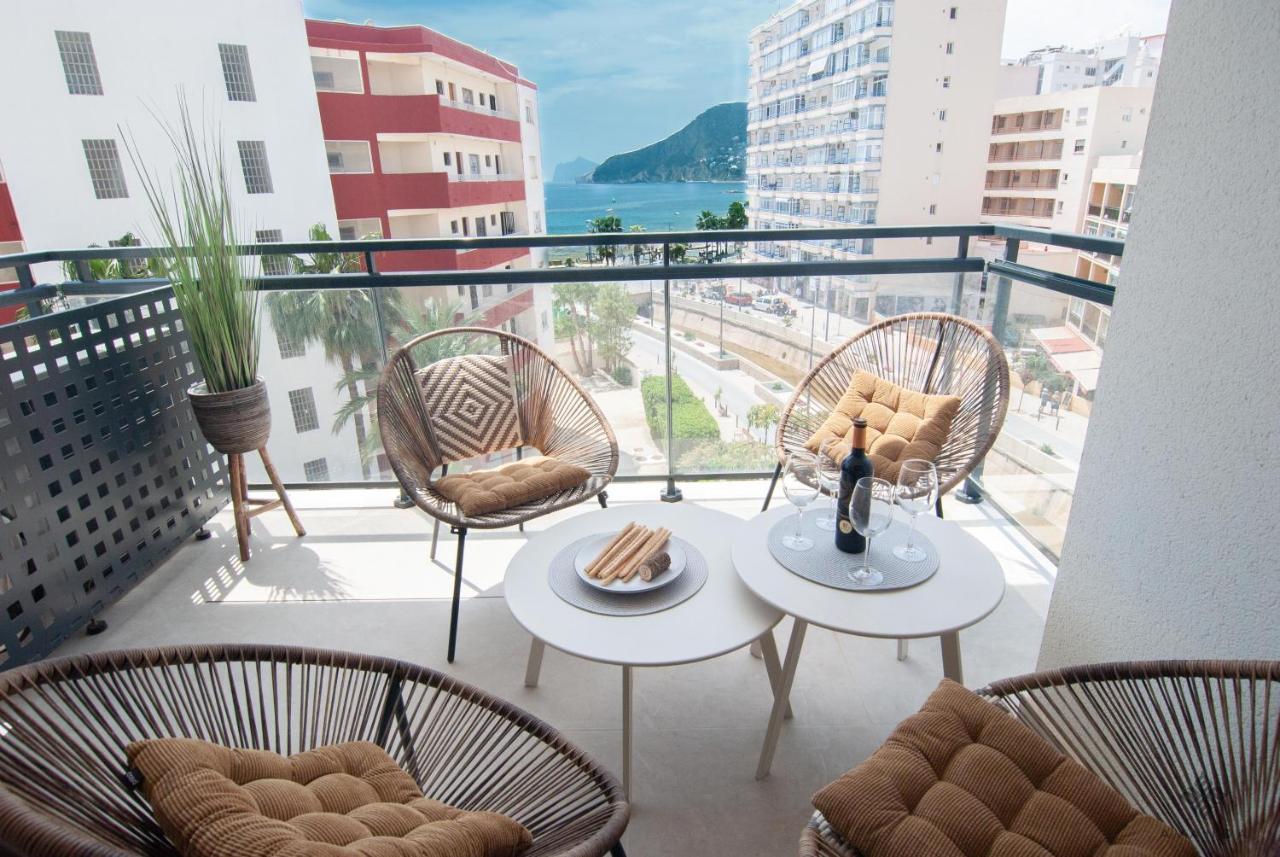 A016 - Apartamento con vistas al mar en la playa del Arenal-Bol de Calpe Exterior foto