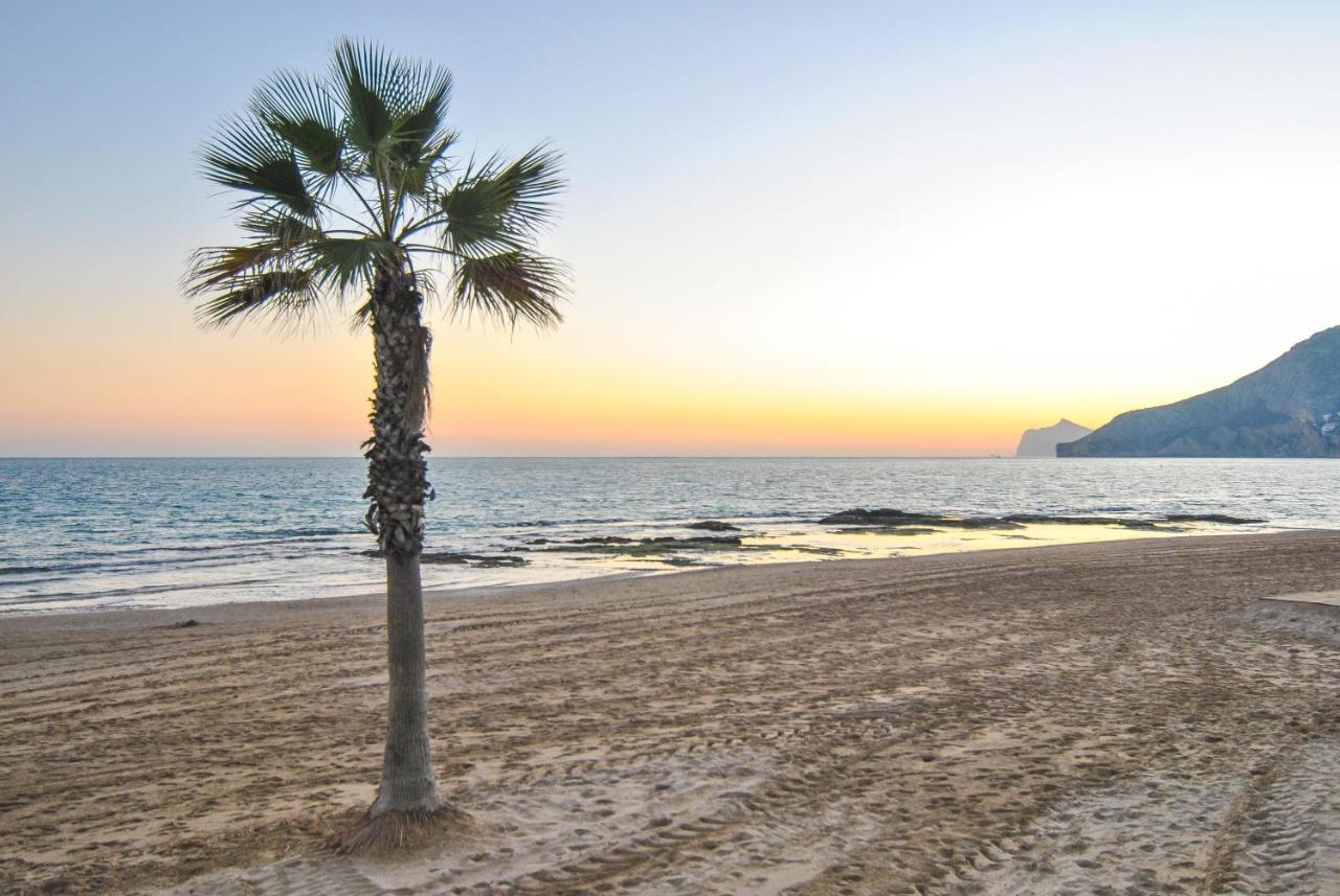 A016 - Apartamento con vistas al mar en la playa del Arenal-Bol de Calpe Exterior foto