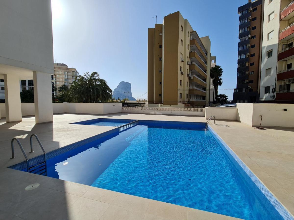 A016 - Apartamento con vistas al mar en la playa del Arenal-Bol de Calpe Exterior foto